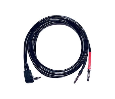 El cable para los electrodos de cobre